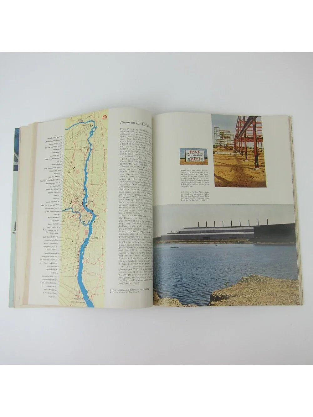 Vintage FORTUNE Magazine September 1954 Ford, Delaware River, General Foods